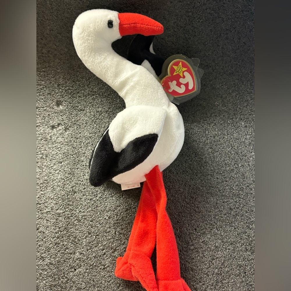 Ty Beanie Baby Stilts the Stork - Picture 5 of 5